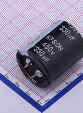 KN331M45030*36A 牛角型电解电容 330uF ±20% 450V 插件,D30xL36