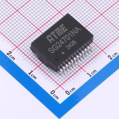 SG24701NA 网口变压器 SG24701NA SMD-24P,17.6x12.2mm