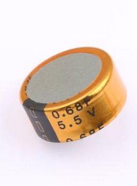 DCLT5R5684C 超级电容器 0.68F 5.5V 插件,P=5mm