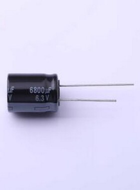 EEUFR0J682S 直插铝电解电容 6800uF ±20% 6.3V 插件,D16xL20mm