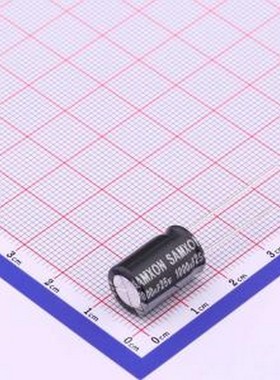 ESK108M1EG16RR 直插铝电解电容 1000uF ±20% 25V 插件,D10xL16m