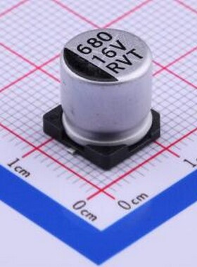 RVT1C681M1010 贴片型铝电解电容 680uF ±20% 16V SMD,D10xL10.2