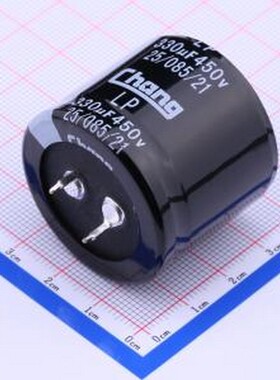 LP2W331KS300S68CV0 牛角型电解电容 330uF ±10% 450V 插件,D35x