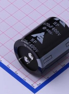 HPG471M35040FVA 牛角型电解电容 470uF ±20% 400V 插件,D35xL40