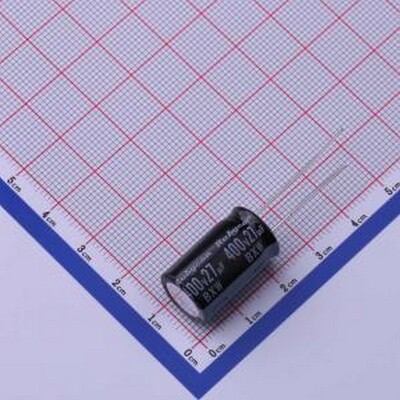 400BXW27MEFR12.5X20 直插铝电解电容 27uF ±20% 400V 插件,D12.