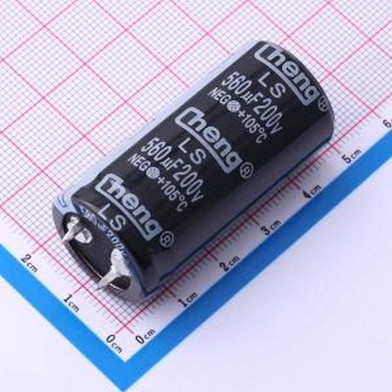 LS567M200N45RR0VH2SP0 牛角型电解电容 560uF ±20% 200V 插件,D