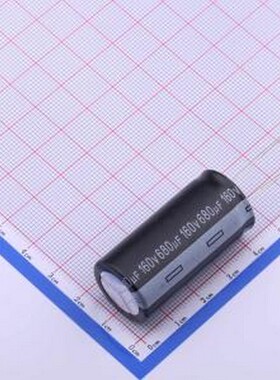 EWH2CM681N40OT 直插铝电解电容 680uF ±20% 160V 插件,D20xL40m