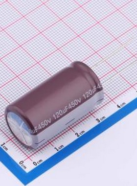 RXB121M2WBKF1832 直插铝电解电容 120uF ±20% 450V 插件,D18xL3