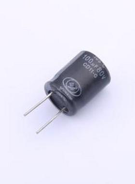 ECG1BM101G12CTBVZC-L=9 直插铝电解电容 100uF ±20% 80V 插件,D
