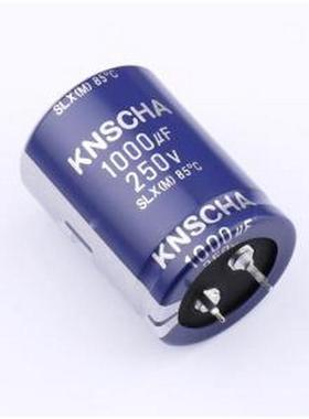 152EC0350 牛角型电解电容 1000uF ±20% 250V 插件,D30xL40mm