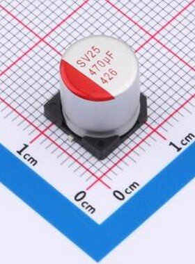 JBLM2471M025E107RTM 固态电容 470UF 25V SMD,D10xL10.7mm