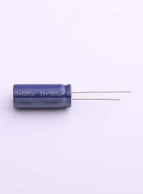 ERE1VM102G25OT 直插铝电解电容 1000uF ±20% 35V 插件,D10xL25m