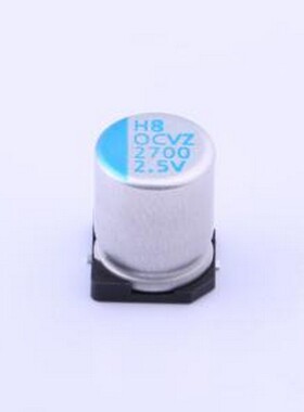 OVZ272M0ETR-1013 固态电容 2700uF ±20% 2.5V SMD,D10xL12.6mm