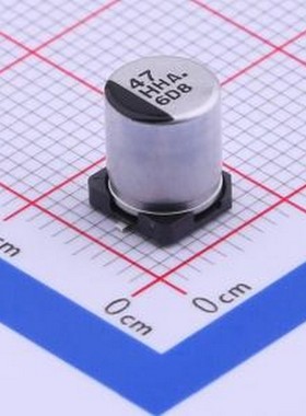 EEEHAH470XAP 贴片型铝电解电容 47uF ±20% 50V SMD,D6.3xL7.7mm