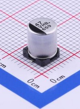 EEEHBV470YAP 贴片型铝电解电容 47uF ±20% 35V SMD,D6.3xL7.7mm