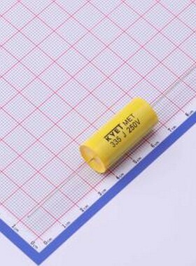 MET335J2E1431 薄膜电容 3.3uF ±5% 250V 插件,D14xL31mm