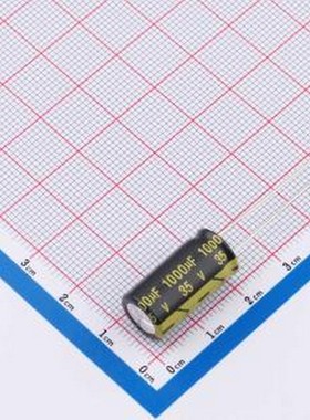 CD26G1VM102G200T 直插铝电解电容 1000uF ±20% 35V 插件,D10xL2