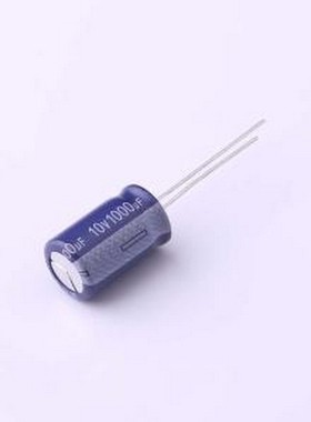 ERS1AM102G16OT 直插铝电解电容 1000uF ±20% 10V 插件,D10xL16m