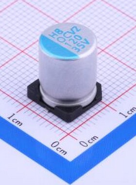 OVZ121M1VTR-1013 固态电容 120uF ±20% 35V SMD,D10xL12.6mm