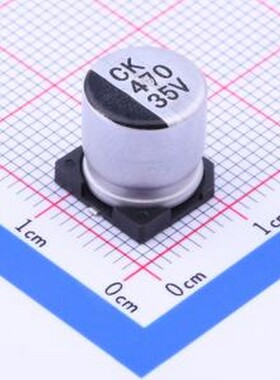 CK1V471MCRG10 贴片型铝电解电容 470uF ±20% 35V SMD,D10xL10.5