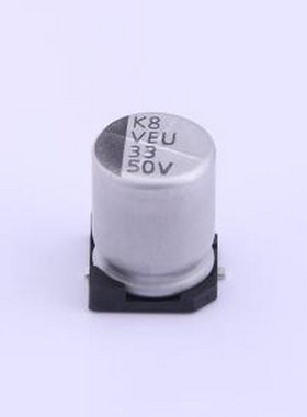 VEU330M1HTR-0810 贴片型铝电解电容 33uF ±20% 50V SMD,D8xL10m