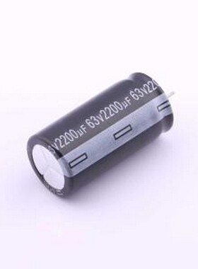 EWH1JM222M35C50T 直插铝电解电容 2200uF ±20% 插件,D18xL35mm