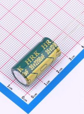 CD2882281VM1325VFL 直插铝电解电容 2200uF 35V 插件,D13xL25mm