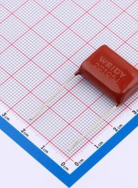 W212G105KN8L00A00C 薄膜电容 1uF ±10% 400V 插件,P=20mm
