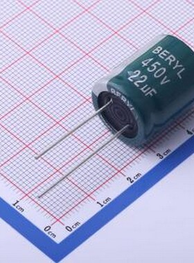 RD450M220LO18*22H-8A2C 直插铝电解电容 22uF ±20% 450V 插件,D