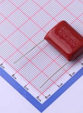 KP824J2J2002 聚丙烯膜电容(CBB) 820nF ±5% 630V 插件,P=20mm