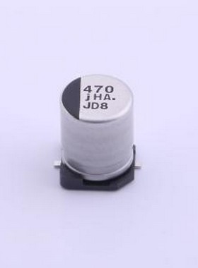 EEEHAJ471UAP 贴片型铝电解电容 470uF ±20% 6.3V SMD,D8xL10.2m