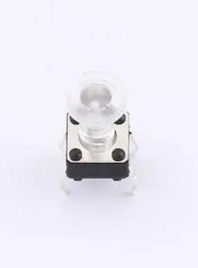 TSA06131-110B332CN-003N 6*6*11φ6*1透明帽轻触开关 插件-4P,6.