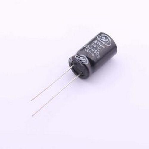ECG2WM220W20OTBO 直插铝电解电容 22uF ±20% 450V 插件,D12.5xL