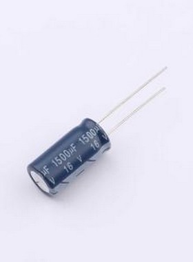 CD288HC1CM152G200T 直插铝电解电容 1500uF ±20% 16V 插件,D10x