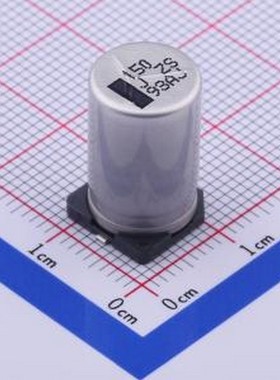 EEHZS1J151P 固液混合铝电解电容器 150uF ±20% 63V SMD,D10xL16