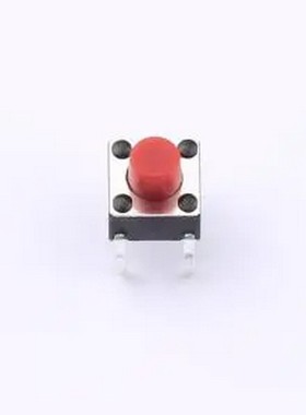 TP10812660 6*6*6mm 直插 轻触开关 插件-4P,6x6mm 轻触开关