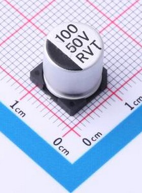 RVT1H101M1010 贴片型铝电解电容 100uF ±20% 50V SMD,D10xL10.2