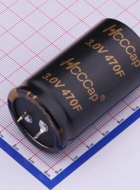 3V470F 超级电容器 470F 3V 插件,35x60mm