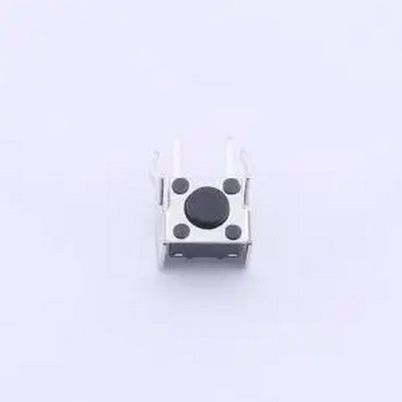 GT-TC100A-H043-L1 7.3*7.1*4.3mm 卧插 轻触开关 弯插,7.3x7.1mm