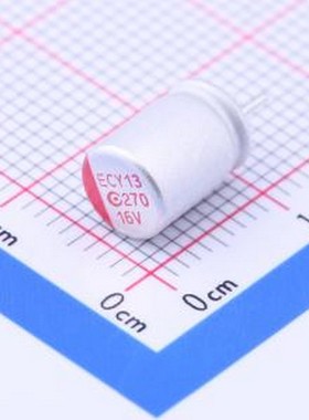 160AREC271M0609 固态电容 270uF ±20% 16V 插件,D6.3xL9mm