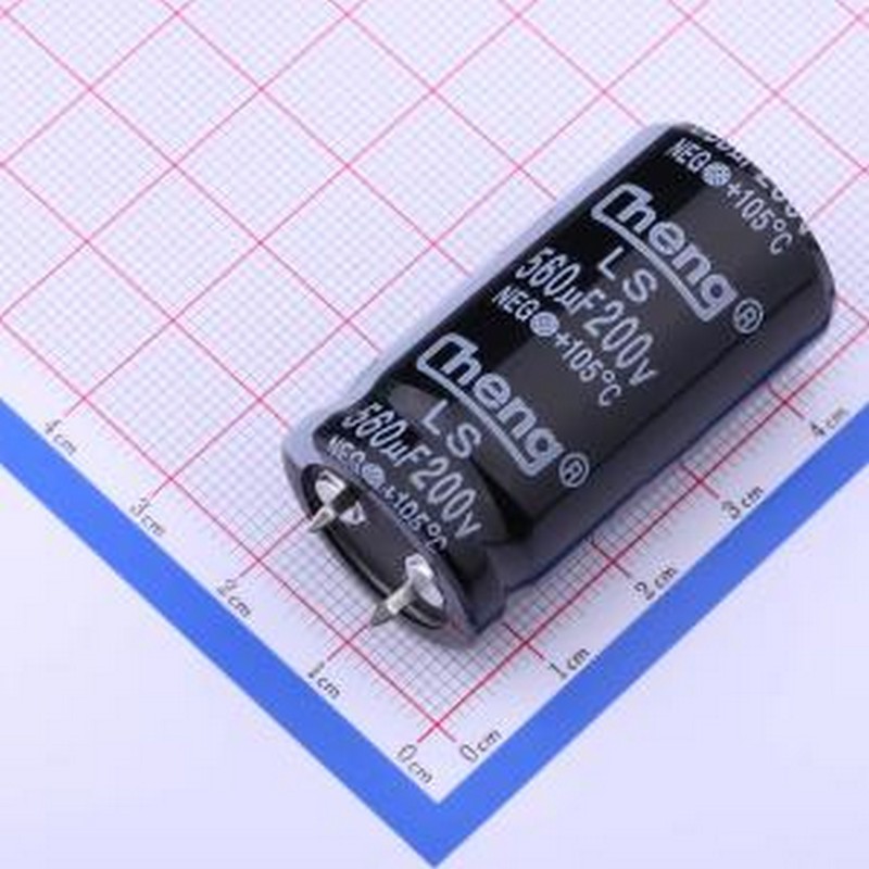 LS567M200N40RR0VH2SP0 牛角型电解电容 560uF ±20% 200V 插件,D