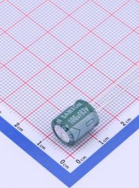 EGF107M1JG1BRR 直插铝电解电容 100uF ±20% 63V 插件,D10xL12.5