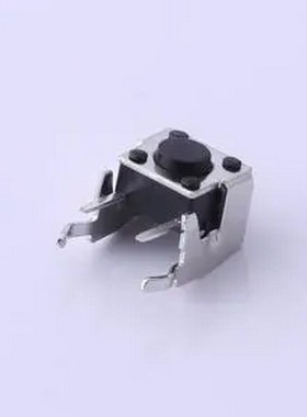 TS-1002N-BR04516 6*6*4.5mm 卧插 轻触开关 弯插-4P,6x6mm 轻触
