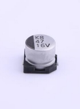 VE-470M1CTR-0605 贴片型铝电解电容 47uF ±20% 16V SMD,D6.3xL5