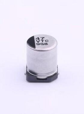 EEETC1V470XP 贴片型铝电解电容 47uF ±20% 35V SMD,D6.3xL7.7mm