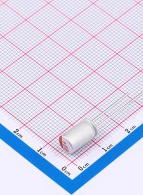 HF1C477M0610PC 固态电容 470uF ±20% 16V 插件,D6.3xL10.5mm