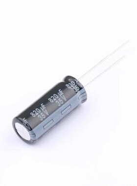 EEUFR1V821L 直插铝电解电容 820uF ±20% 35V 插件