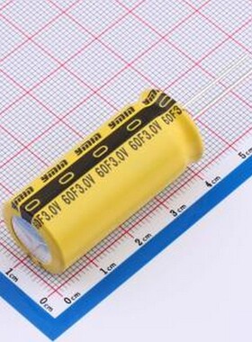SDB3R0L6061840 超级电容器 60F 3V 插件,D18xL40mm