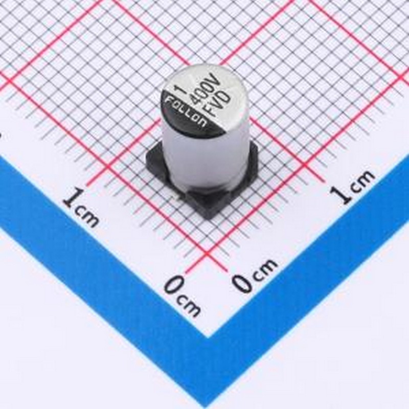EFVD400ADA010M06B0 贴片型铝电解电容 1uF ±20% 400V SMD,D6.3x
