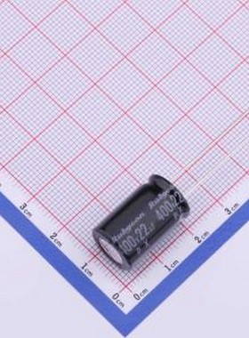 400PX22MEFC12.5X20 直插铝电解电容 22uF ±20% 400V 插件,D12.5